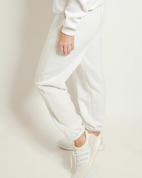 Unisex Sweatpants White - Gender Neutral
